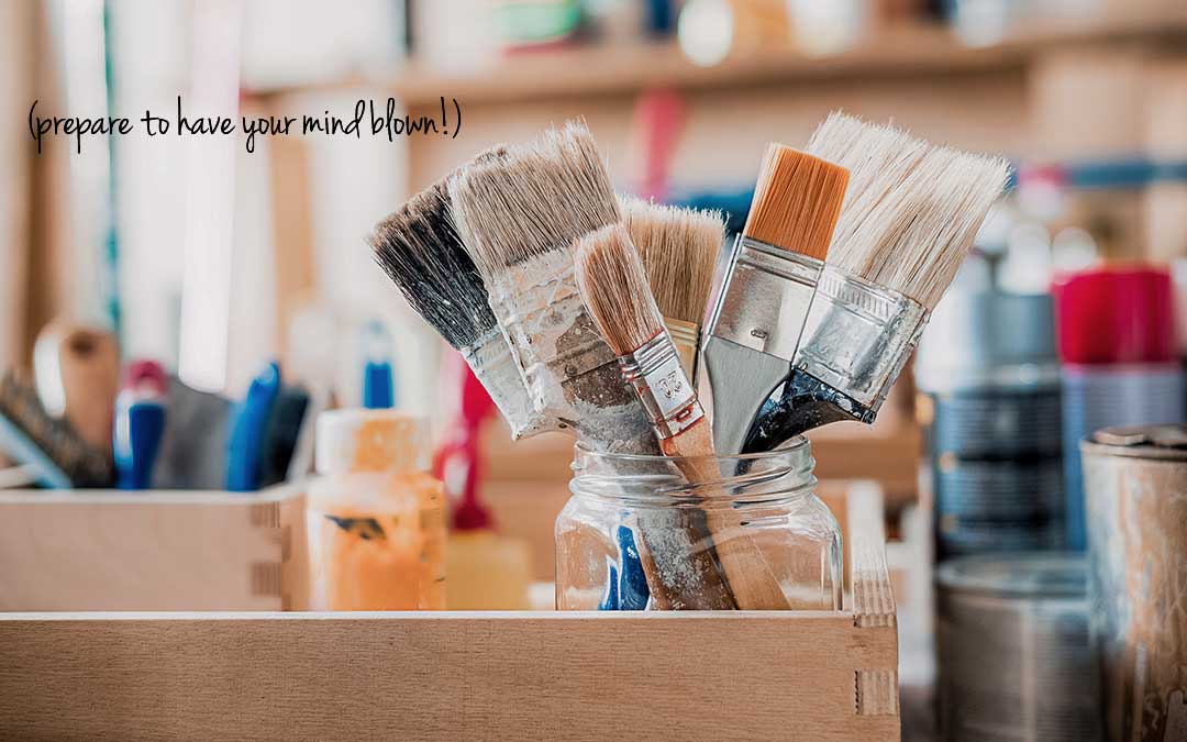 This Simple Trick Will Save Your Mind When Decluttering Your Studio